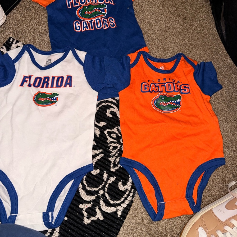 Florida Gators Kids One Piece Set - Orange and Blue